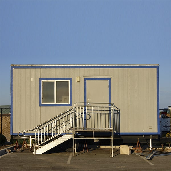 some of our mobile office trailer rentals are equipped with restroom facilities for added convenience